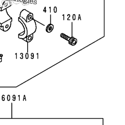 1998 Kawasaki NINJA ZX-6R (ZX600-G1) Handlebar | Babbitts Kawasaki