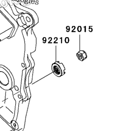 monページ 2004 Kawasaki NINJA ZX-6R (ZX636-B2) Engine Mount | Babbitts