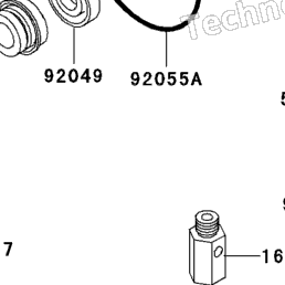 2004 Kawasaki NINJA ZX-6R (ZX636-B2) Oil Pump/Oil Filter
