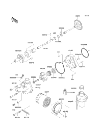 Momi6103様 2003 Kawasaki NINJA ZX-6R (ZX636-B1) Oil Pump/Oil Filter