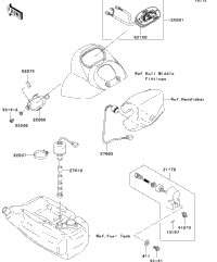 2007 Kawasaki JET SKI STX-12F (JT1200D7F) Meters | Babbitts