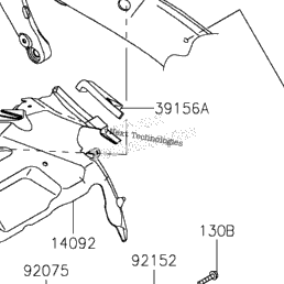 2021 Kawasaki Ninja ZX-6R (US) (ZX636HMFAN) Radiator | Babbitts