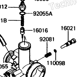 1988 Kawasaki BAYOU 185 (KLF185-A4) Carburetor | Babbitts Kawasaki