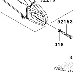2007 Kawasaki NINJA ZX-6R (ZX600P7F) Swingarm | Babbitts Kawasaki