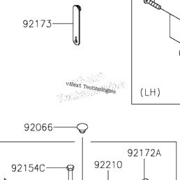 2024 Kawasaki Ninja ZX-6R ABS (ZX636JRFBN) Handlebar | Babbitts