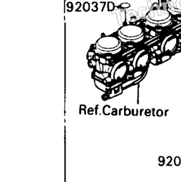 1989 Kawasaki NINJA ZX-7 (ZX750-H1) Fuel Evaporative System