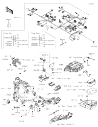 2024 Kawasaki Z500 (ER500ERFNL) Chassis Electrical Equipment