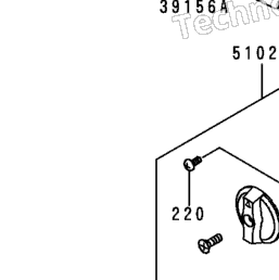 1996 Kawasaki NINJA ZX-6R (ZX600-F2) Fuel Tank (Zx600-F2