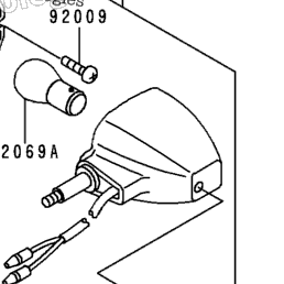 1997 Kawasaki NINJA 500 (EX500-D4) Turn Signals | Babbitts
