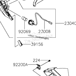 2019 Kawasaki Ninja 650 (EX650JKF) Turn Signals | Babbitts