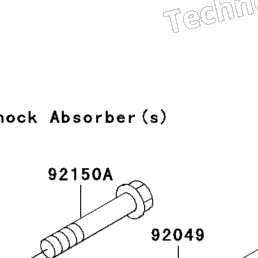 1997 Kawasaki NINJA ZX-11 (ZX1100-D5) Rear Suspension | Babbitts