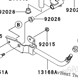 2012 Kawasaki MULE 4010 4X4 (KAF620MCF) Shift Lever(S) | Babbitts