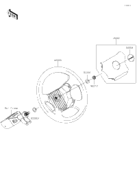 2020 Kawasaki MULE PRO-FX (KAF820ELF) Steering Wheel | Holzhauers