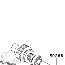 1998 Kawasaki BAYOU 220 (KLF220-A11) Drive Shaft/Final Gear