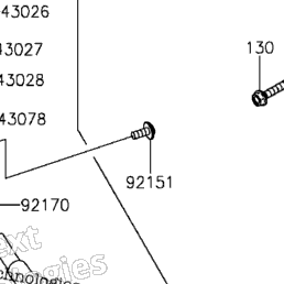 2015 Kawasaki NINJA ZX-6R ABS (ZX636FFF) Rear Master Cylinder
