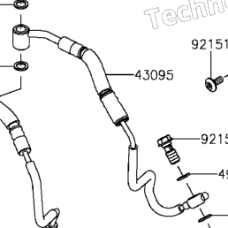 2015 Kawasaki NINJA ZX-6R ABS (ZX636FFF) Rear Master Cylinder