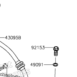 2015 Kawasaki NINJA ZX-6R ABS (ZX636FFF) Rear Master Cylinder