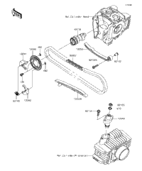 2017 Kawasaki Z125 PRO (BR125JHF) Camshaft(S)/Tensioner | Babbitts