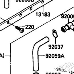 1990 Kawasaki ZX-10 (ZX1000-B3) Carburetor | Babbitts Kawasaki