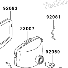 2000 Kawasaki PRAIRIE 300 4X4 (KVF300-A2) Headlight(S) | Babbitts