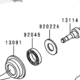1997 Kawasaki KDX200 (KDX200-H3) Clutch | Babbitts Kawasaki Parts