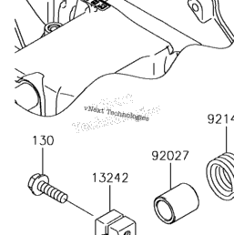 2016 Kawasaki NINJA 300 (EX300AGF) Gear Change Mechanism