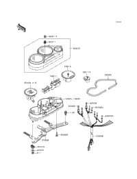 1997 Kawasaki NINJA 500 (EX500-D4) Meter(S) | Babbitts Kawasaki