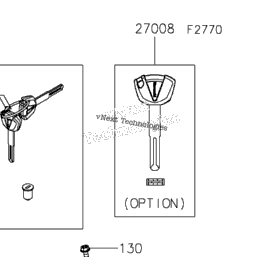 thumbnail image 2 of Emgo 40-80624 Ignition Switch For Kawasaki ZX-6R & ZX-9R Ninja - NEW 2 of 3