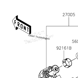 2024 Kawasaki Ninja ZX-6R (US) (ZX636KRFAL) Ignition Switch/Locks
