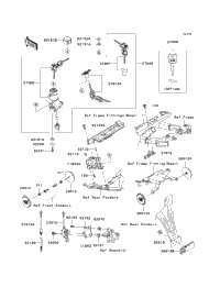 chiepelierページ★ 2005 Kawasaki NINJA ZX-6R (ZX636-C1) Ignition Switch/Locks