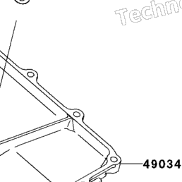 2007 Kawasaki NINJA ZX-10R (ZX1000D7F) Oil Pan | Babbitts Kawasaki