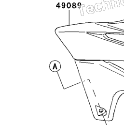2013 Kawasaki KX250F (KX250ZDF) Radiator | Babbitts Kawasaki Parts