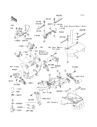 2003 Kawasaki NINJA ZX-9R (ZX900-F2) Frame Fittings | Ron Ayers
