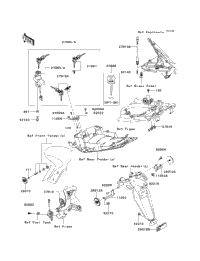2007 Kawasaki NINJA 650R (EX650A7F) Ignition Switch/Locks