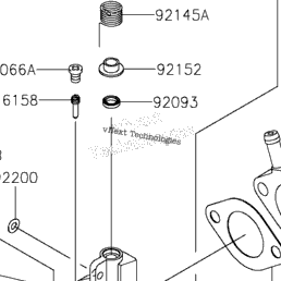 2023 Kawasaki Mule SX (KAF400JPFNN) Carburetor | Babbitts Kawasaki