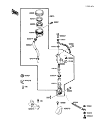 maaa88k0様一枚 ナ-3278 カラーペーパー A4 中厚口 京むらさき 500枚パック