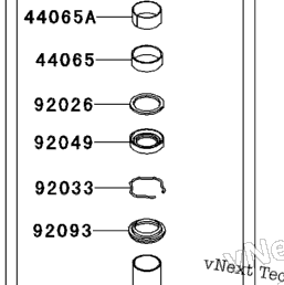 2011 Kawasaki NINJA ZX-6R (ZX600RBF) Front Fork | Babbitts
