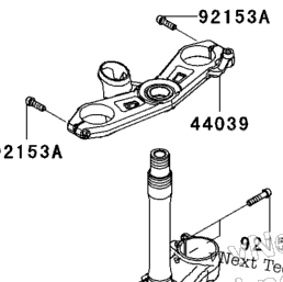 2011 Kawasaki NINJA ZX-6R (ZX600RBF) Front Fork | Babbitts