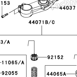 2011 Kawasaki NINJA ZX-6R (ZX600RBF) Front Fork | Babbitts