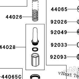 2011 Kawasaki NINJA ZX-6R (ZX600RBF) Front Fork | Babbitts