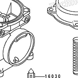 1995 Kawasaki VULCAN 500 (EN500-A6) Carburetor Parts | Babbitts