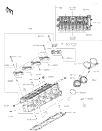 てんページ 2016-2016年 ZX1000 SGF/SGFA/SGFB(NINJA ZX-10R ABS) 仕様部品図