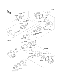 2003 Kawasaki NINJA ZX-6R (ZX636-B1) Turn Signals | Babbitts