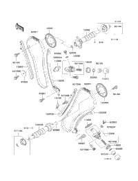 1997 Kawasaki VULCAN 1500 CLASSIC (VN1500-D2) Camshaft(S