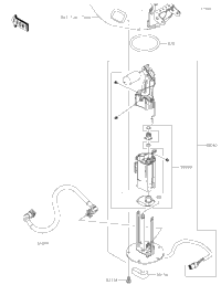 2023 Kawasaki Ninja ZX-6R ABS KRT Edition (ZX636GPSAN) Fuel Pump