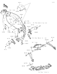 2022 Kawasaki Ninja ZX-6R (US) (ZX636HNFAN) Frame Fittings 2