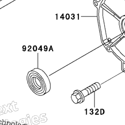 1998 Kawasaki BAYOU 220 (KLF220-A11) Engine Cover(S) | Babbitts