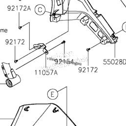 2024 Kawasaki Ninja ZX-4RR (ZX400SRFNN) Cowling Lowers | Babbitts