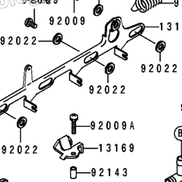 1991 Kawasaki NINJA ZX-6 (ZX600-D2) Carburetor | Babbitts Kawasaki