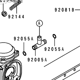 1991 Kawasaki NINJA ZX-6 (ZX600-D2) Carburetor | Babbitts Kawasaki